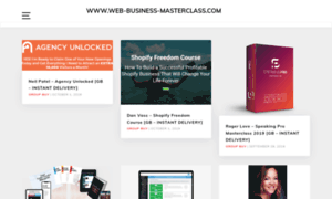 Web-business-masterclass.com thumbnail