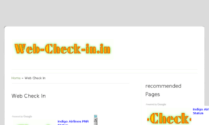 Web-check-in.in thumbnail