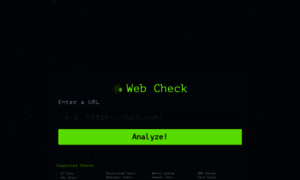 Web-check.xyz thumbnail