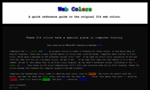 Web-colors.com thumbnail