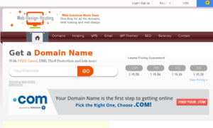 Web-design-hosting.net thumbnail
