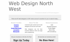 Web-design-north-west.com thumbnail