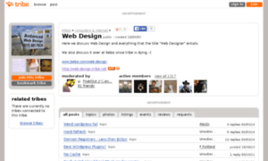 Web-design.tribe.net thumbnail