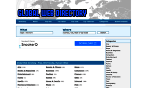 Web-directory-global.com thumbnail