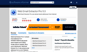 Web-email-extractor-pro.software.informer.com thumbnail