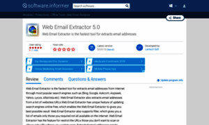 Web-email-extractor.software.informer.com thumbnail