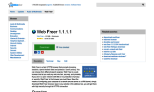 Web-freer.updatestar.com thumbnail