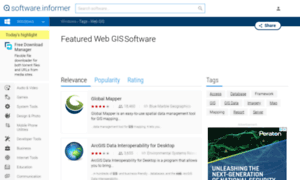 Web-gis.software.informer.com thumbnail