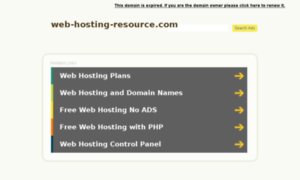 Web-hosting-resource.com thumbnail