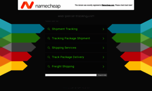 Web-parcel-tracking.com thumbnail