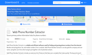 Web-phone-number-extractor.jaleco.com thumbnail
