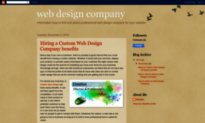 Web-sitedesigncompany.blogspot.com thumbnail