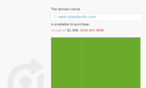 Web-standards.com thumbnail