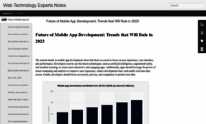 Web-tech-experts-notes.blogspot.com thumbnail