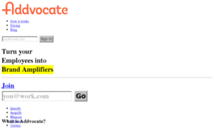 Web.addvocate.com thumbnail