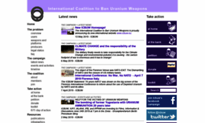 Web.bandepleteduranium.org thumbnail