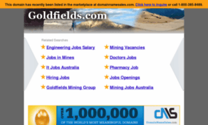 Web.goldfields.com thumbnail