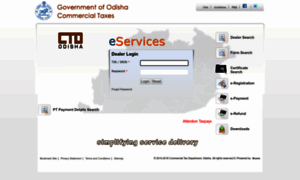 Web.odishatax.gov.in thumbnail