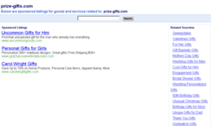 Web.prize-gifts.com thumbnail