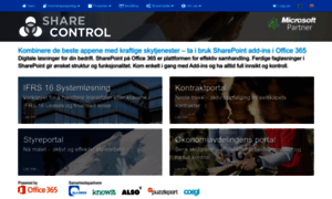 Web.sharecontrol.no thumbnail