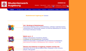 Web.studentenwerk-augsburg.de thumbnail
