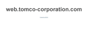 Web.tomco-corporation.com thumbnail