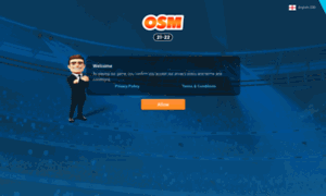 Web01.onlinesoccermanager.com thumbnail