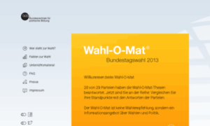 Web02.wahl-o-mat.de thumbnail