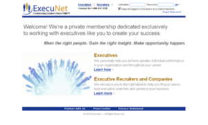 Web07.execunet.com thumbnail