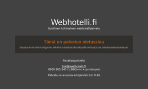 Web119.webhotelli.fi thumbnail