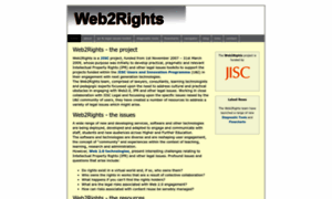 Web2rights.org.uk thumbnail