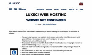 Web9.luxsci.com thumbnail