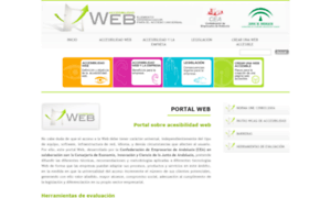 Webaccesible.cea.es thumbnail