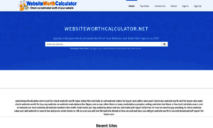 Webadscalculator.com thumbnail