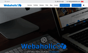 Webaholics.com thumbnail