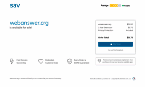 Webanswer.org thumbnail