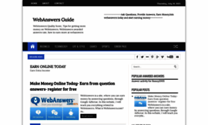 Webanswersguide.blogspot.com thumbnail