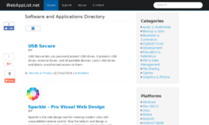 Webapplist.net thumbnail