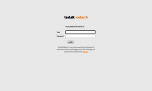 Webarch.textalk.se thumbnail