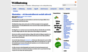Webbstrateg.net thumbnail