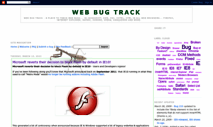 Webbugtrack.blogspot.com thumbnail