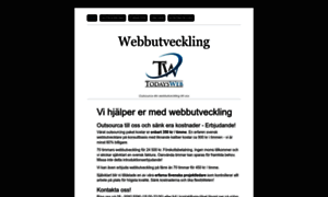 Webbutveckling.biz thumbnail