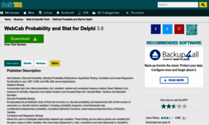 Webcab-probability-and-stat-for-delphi.soft112.com thumbnail