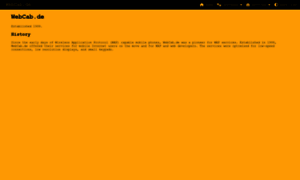 Webcab.de thumbnail