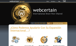 Webcertain.es thumbnail