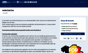Webchat.be thumbnail