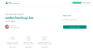 Webcheckup.be thumbnail