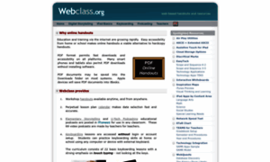 Webclass.org thumbnail