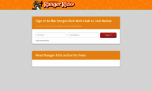 Webclub.rangerrick.org thumbnail