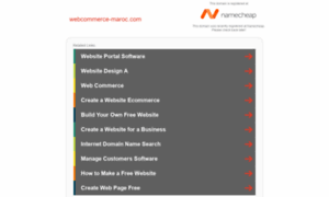 Webcommerce-maroc.com thumbnail